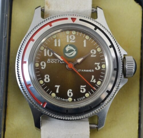 Authentic Vintage USSR Wristwatch Vostok Mechanical Cal.2409 ,Serviced