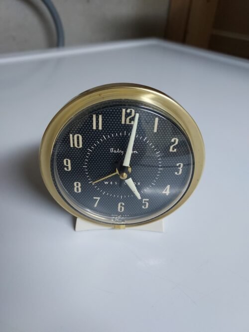 Awesome Vintage 1972 Westclox Baby Ben Alarm Clock Model 61-Y Made In USA