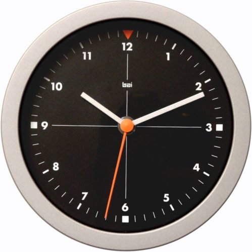 Bai Studio Wall Clock, Formula One Black