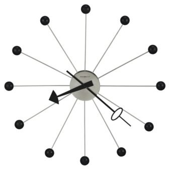 Ball Clock II Black Wall Clock