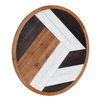 Ballez Rustic Brown Wooden Wall Art