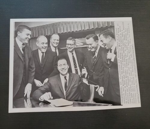 BASEBALL DETROIT TIGERS MILWAUKEE ATLANTA BRAVES JOHN MCHALE VINTAGE WOW 2