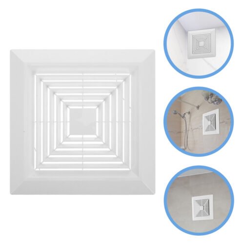 Bathroom Exhaust Fan Hood Vent Cover Wall Mount Replacement Parts Air