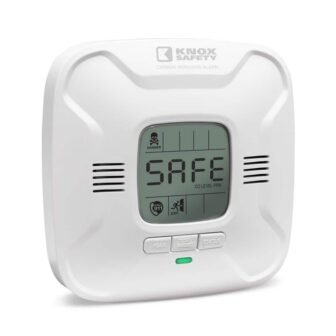 Battery Operated Carbon Monoxide Alarm, Digital Display, Voice Alerts, Bilingual, Ten Year...
