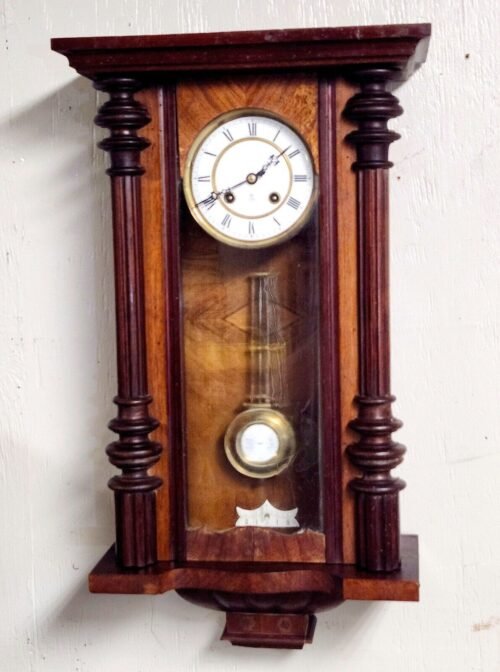Beautiful Antique Gustav Becker Regulator Clock Freiburg Circa 1895 Working