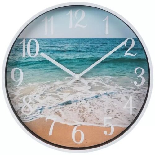 Beautiful Beach Wall Clock BRAND NEW!!!