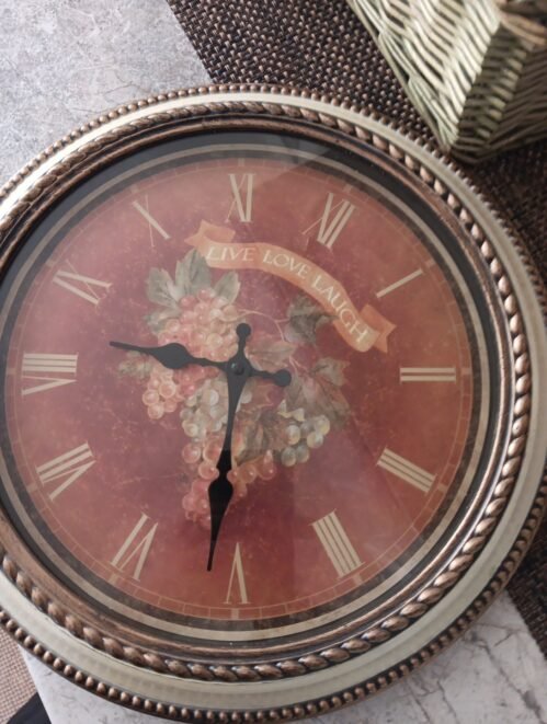 Beautiful Live Love Laugh Clock Wall Clock