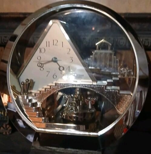 ☆ Beautiful! ☆ Rhythm Quartz ☆ Stairway To Heaven ☆ Motion Mantel Clock ☆