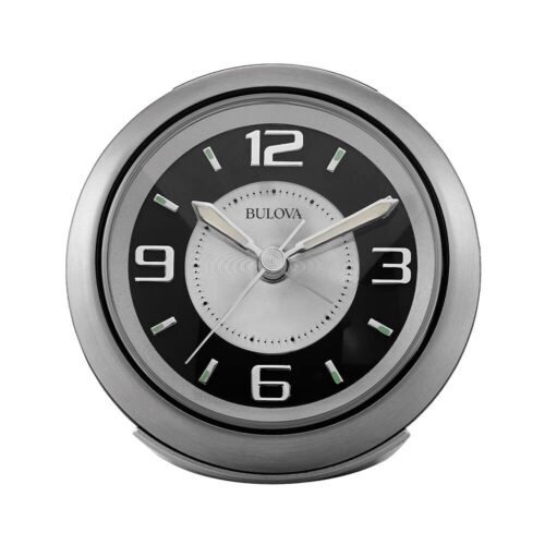 Bedside Beep Quiet Sweep Oversized Clear Numerals Snooze Alarm Clock with Nig...