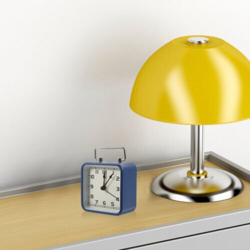 Bedside Desktop Alarm Clock For Home Office Tabletop Decor Student Travel