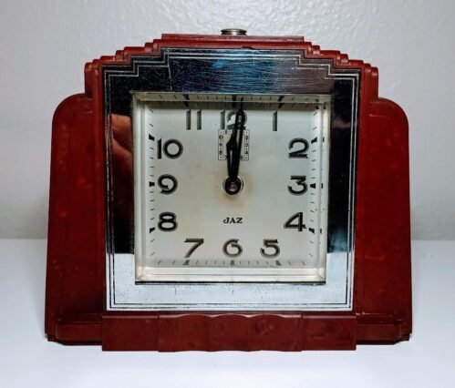 BERRIC (1935 à 1937) JAZ large mechanical alarm clock, Pendulites range
