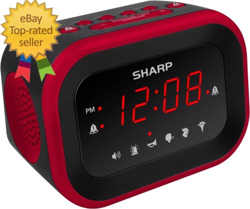 Big Bang Super Loud Alarm Clock for Heavy Sleepers, 6 Extremely Loud Wake up Sou