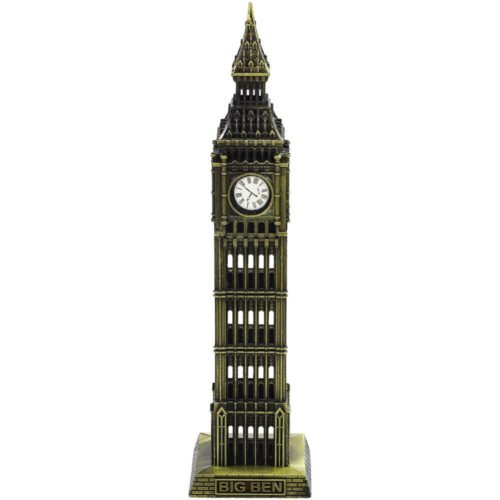 Big Ben Alarm Clock Wall Tower Statue Model Home Decoration Office Travel