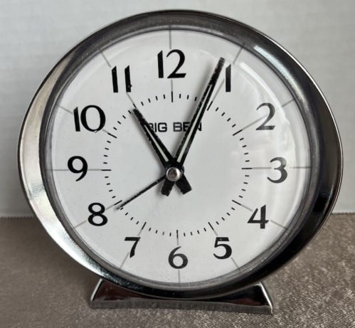 BIG BEN Style Westclox Desk Alarm Clock Tested Works Great Condition