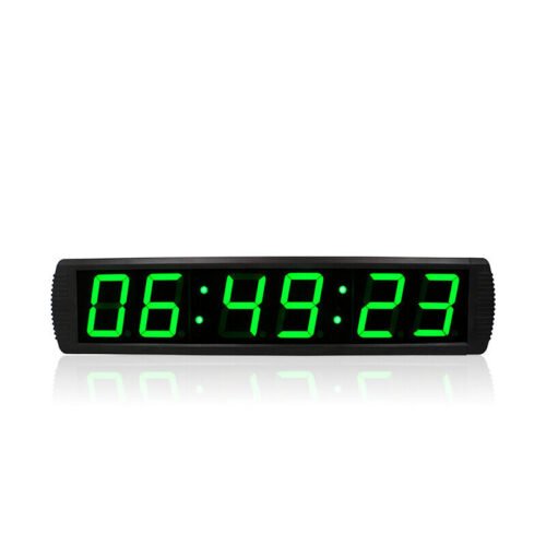 Big Digital Workshop Wall Clock School Factory Stopwatch Countdown Timer Watch