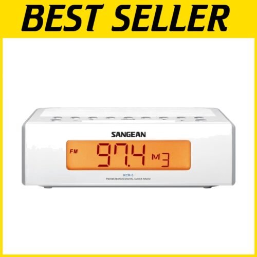 Big Sound, Small Size: Digital AM/FM Clock Radio with Customized Alarm Settings