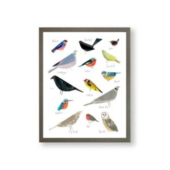 Bird Song Framed Print Wall Art