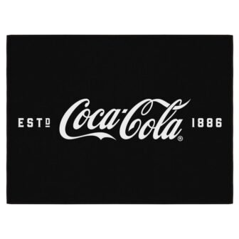 Black 2 ft. x 3 ft. Entryway Mat Man Cave Decor Bedroom...