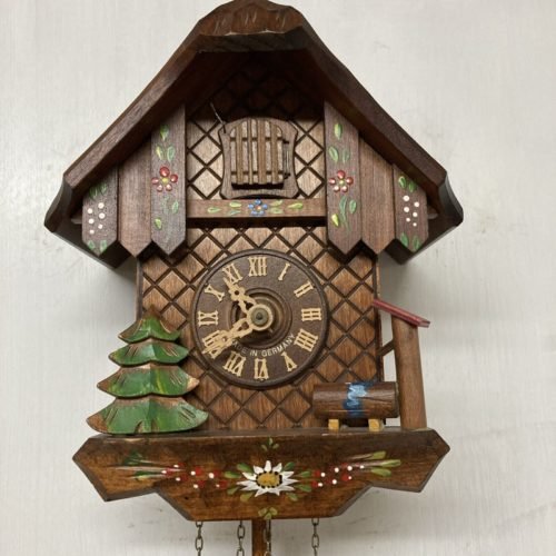 Black Forest Cuckoo Clock-Chalet Style West German- Working Great
