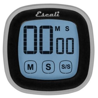 Black Touch Screen Digital Timer