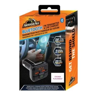 Bluetooth FM Transmitter, 2 USB A Port Car Charger 3 Amp, Wireless Strean photo Bluetooth FM Transmitter, 2 USB A Port Car Charger 3 Amp, Wireless Strean featured image
