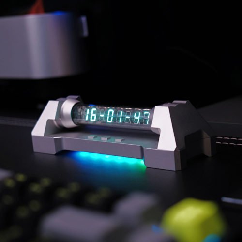 Bluetooth IV-18 Nixie Tube Clock RGB WIFI Timing Alarm Clock Desktop Décor Gift