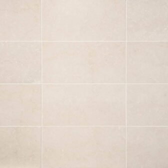 Botticino Extra Light Beige 12 in. x 24 in. Polished Marble Floor...