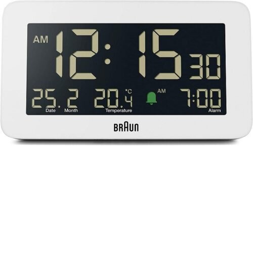 Braun Alarm Clock BC10W