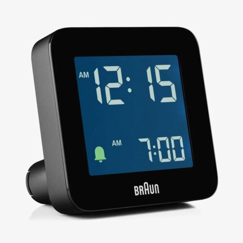 Braun Digital Alarm Clock Black - BC09B