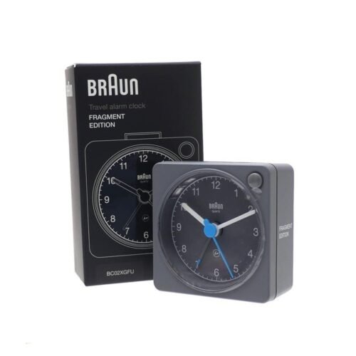 Braun×Fragment Classic Travel Analogue Alarm Clock Limited Edition 2020 USED