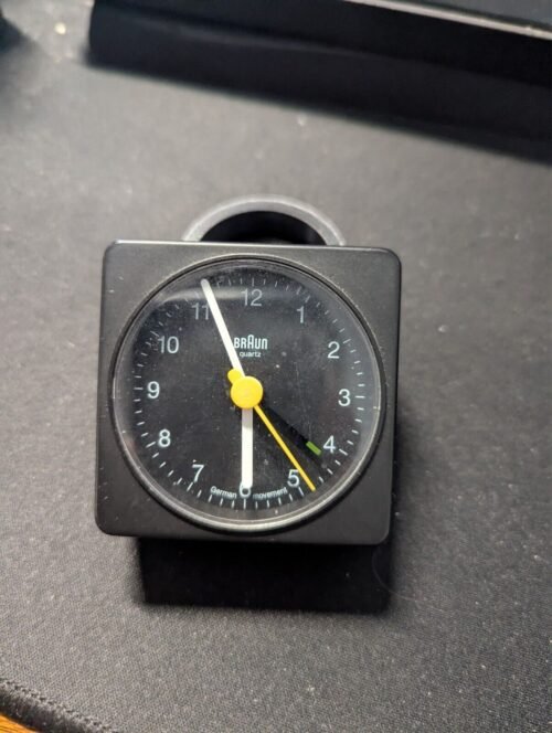 Braun Travel Alarm Clock (BNC002BKBK) - Working