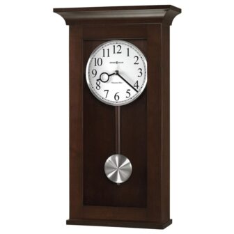 Braxton Brown Wall Clock