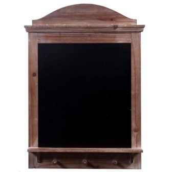 Brown Chalk Board Memo Board