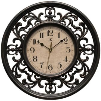 Brown Sofia Wall Clock
