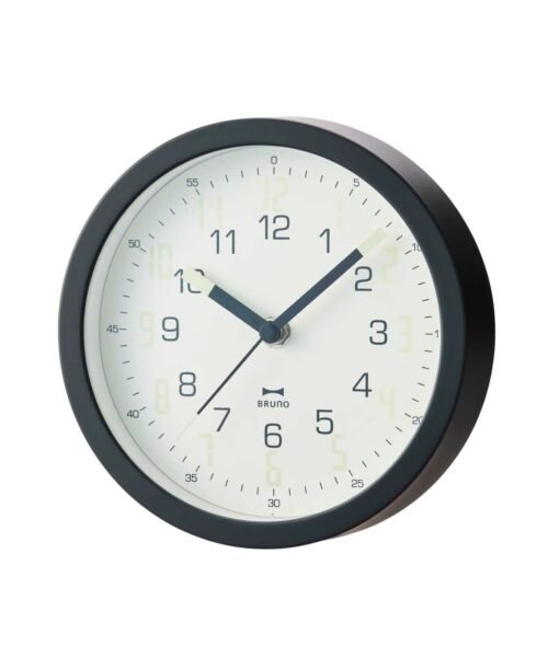 BRUNO Glow Segment Clock Dark Gray Stylish Japan BCW045-DGY Brand New