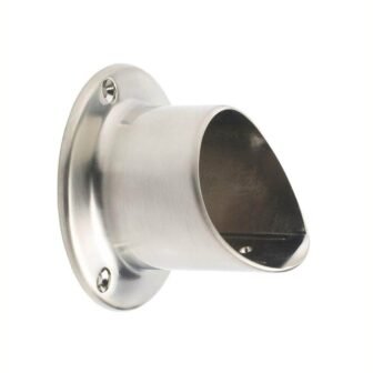 Brushed Nickel Wall Connector