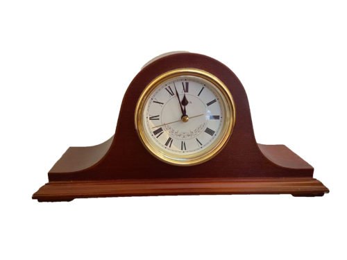 Bulova B1929 Annette II Wooden Westminster Chiming Mantel Clock Mahogany