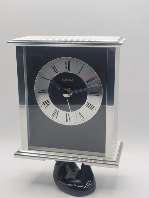 Bulova Baron 6in Mantel/Tabletop Clock B2266 • New • No Box • Tested