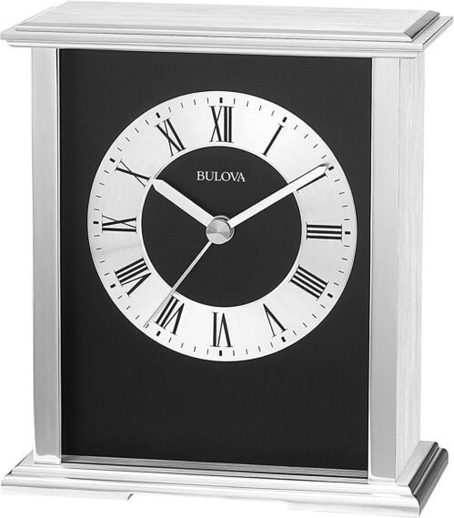 Bulova Baron 6in Mantel/Tabletop Clock B2266 • New • No Box • Tested