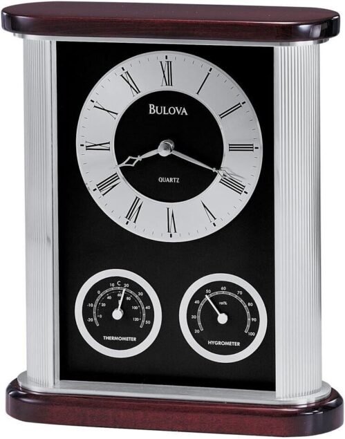 Bulova Belvedere Mantel Clock B7590 ~ New in Box