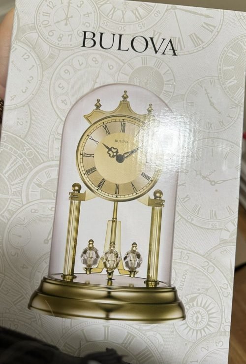 Bulova BRAND NEW SEALED Desk Clock