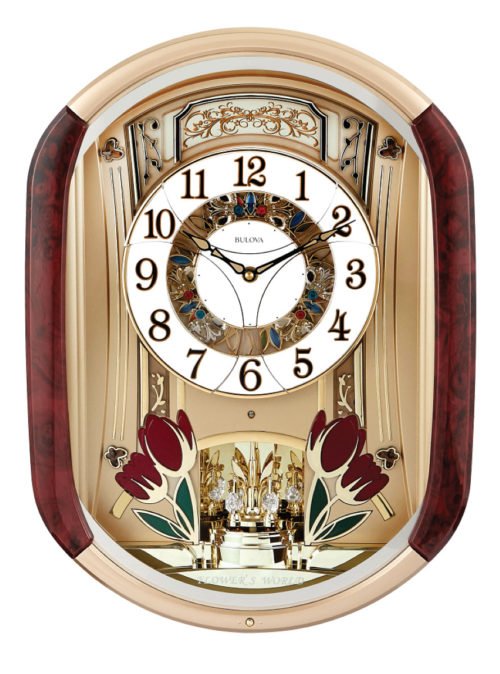 Bulova C4902 Fantastic Old-World Musical Wall Clock