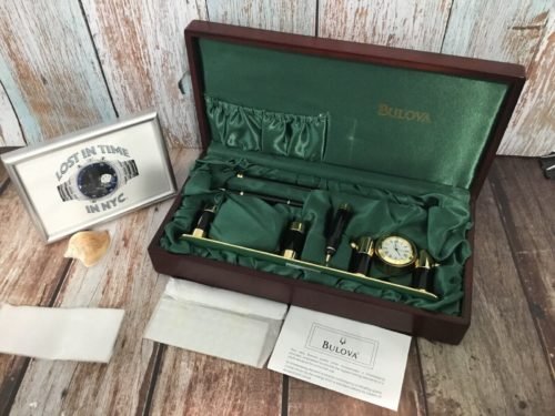 Bulova Executive Desk Set B7239