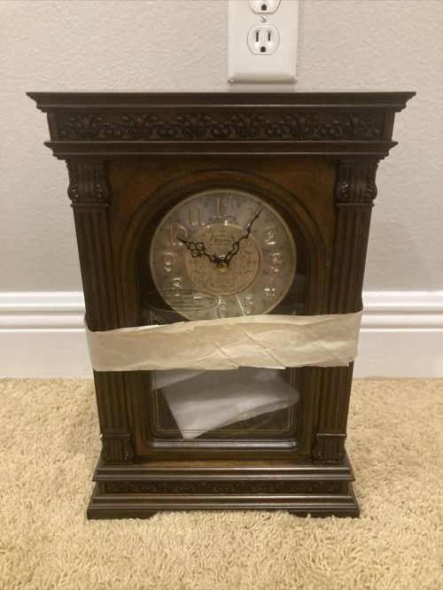 Bulova Mantel Clock Westminster Whittington Model B1928. Brand New! Rare!!