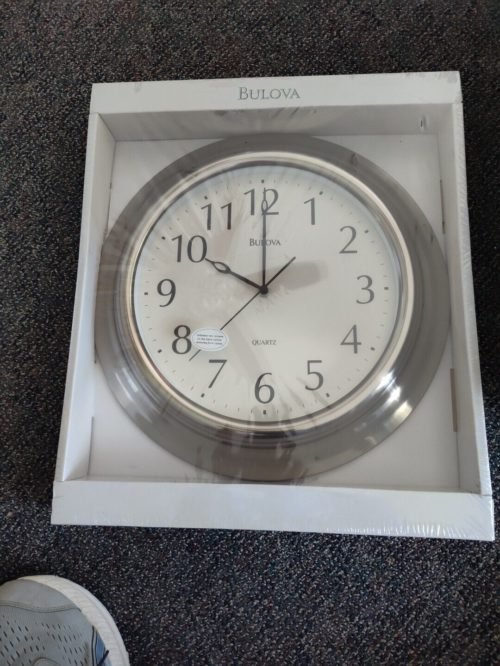 Bulova wall clock
