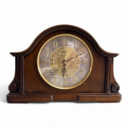 BULOVA Westminster B1975 Chadbourne Old World Clock, Walnut