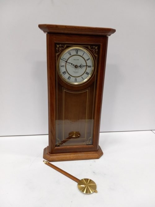 Bulova Westminster Cirrus Oak 26" Wall Clock