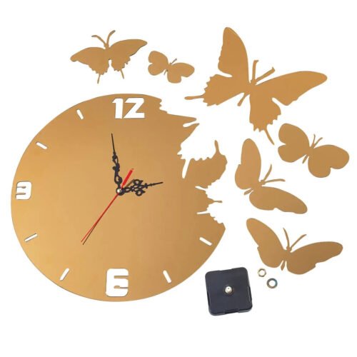 Butterflies Wall Clock