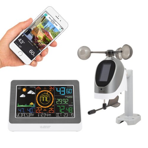 C79790 La Crosse Technology WiFi AccuWeather Color Weather Station - Open Box
