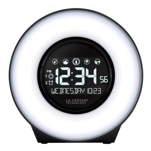 C83117 La Crosse Technology Mood Light & Nature Sound Alarm Clock - Open Box